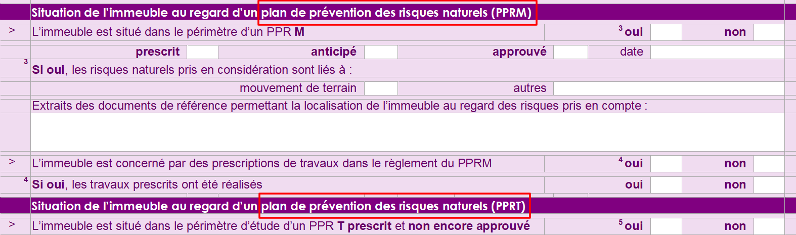 erreur des modèles d'ESRIS aux formats de traitement de texte